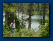 Russ at Jude Lake