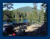 Raft Lake,
Cultus Mountain