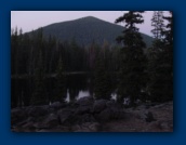 Cultus Mountain at dusk