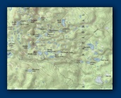 Map of Raft Lake vicinity
(Many Lakes Basin)