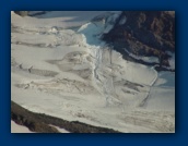 Closeup of glacier