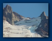 Closeup of glacier