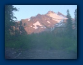 Mount Jefferson
at sunset after 8pm