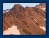 The famed alpenglow of
Mount Jefferson at sunset