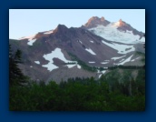 Mount Jefferson
at sunrise after 6am