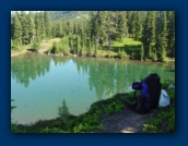 Lake west of Scout Lake