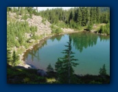 Lake west of Scout Lake