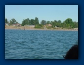 Houses along Sauvie Island