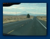 Highway 97 northbound
Mount Hood in background