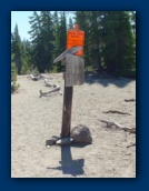 Trail marker